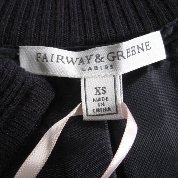 Fairway & Greene Abbey Merino Wool Windsweater Full Zip Purple Eclipse XS NWT - Picture 9 of 11